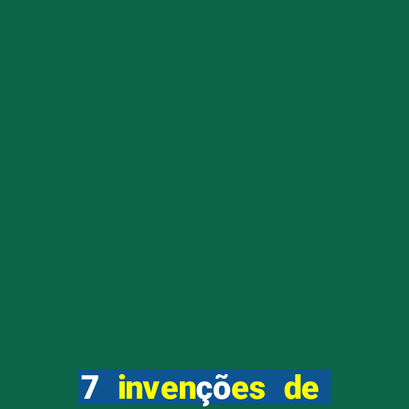 7 invenções de santos dumont