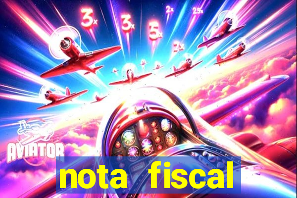 nota fiscal cruzeiro sp