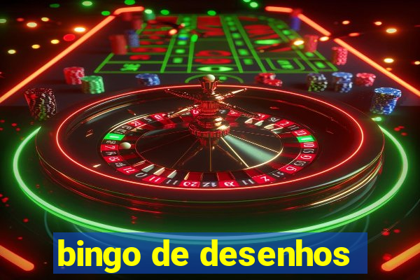 bingo de desenhos