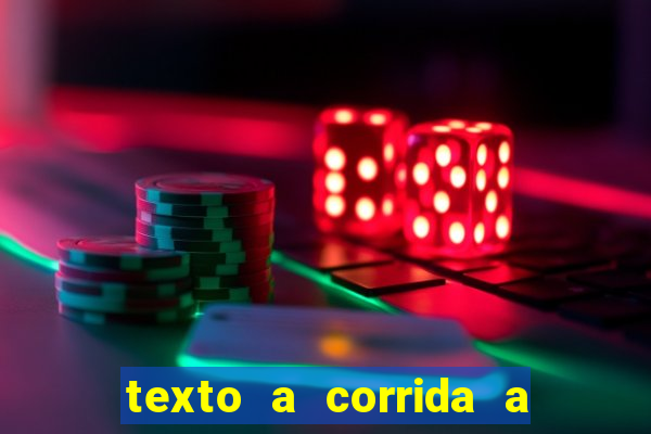 texto a corrida a lagarta lili