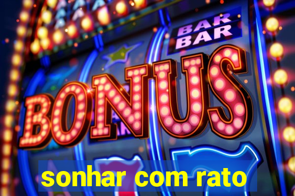 sonhar com rato