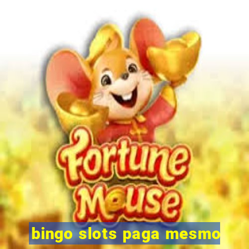 bingo slots paga mesmo