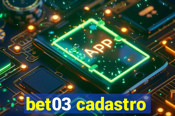 bet03 cadastro