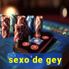 sexo de gey