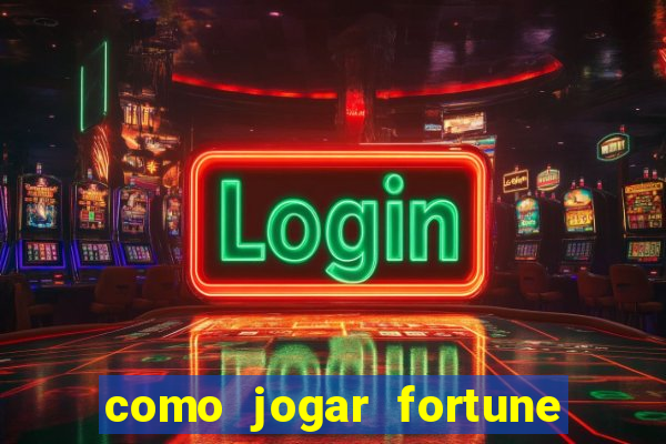 como jogar fortune tiger sem depositar