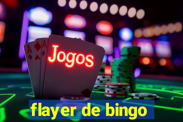 flayer de bingo