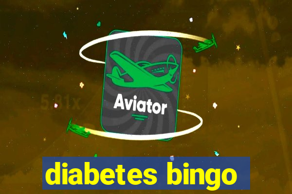 diabetes bingo