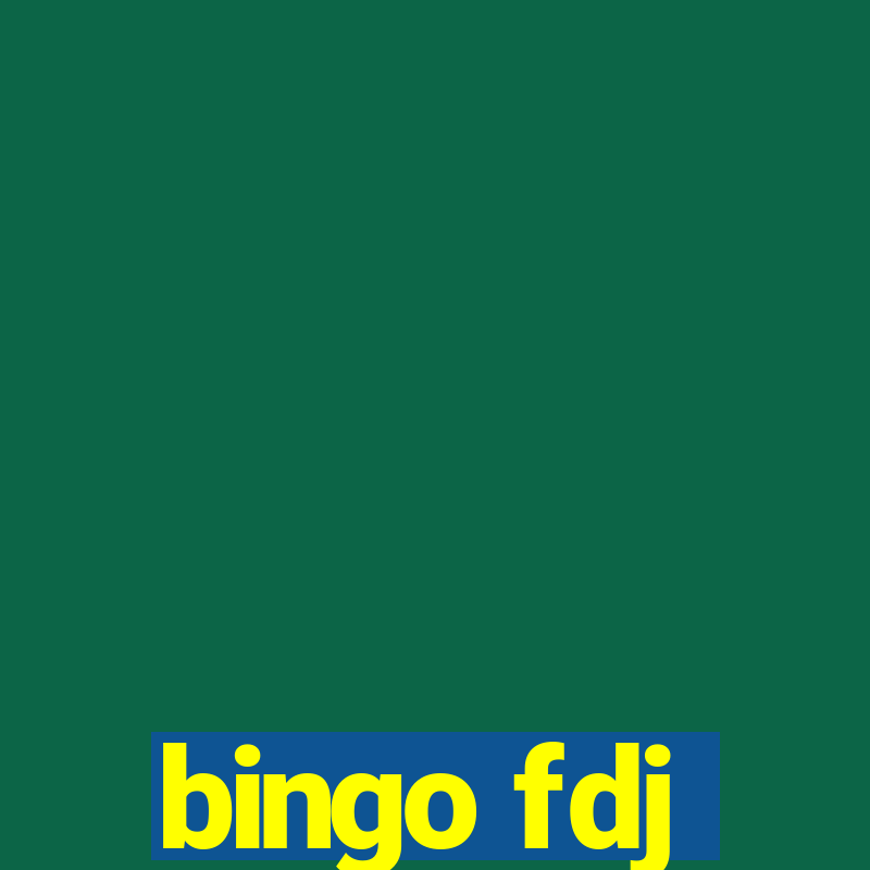 bingo fdj