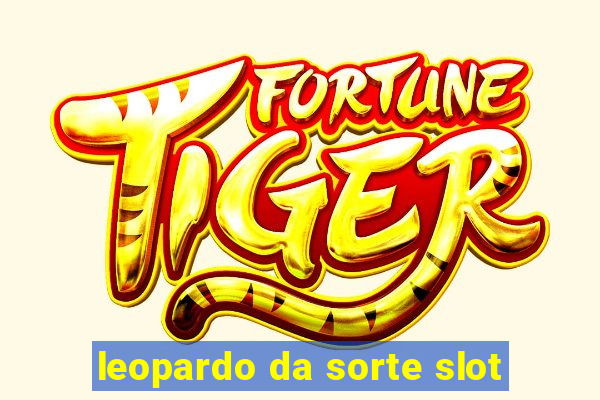 leopardo da sorte slot