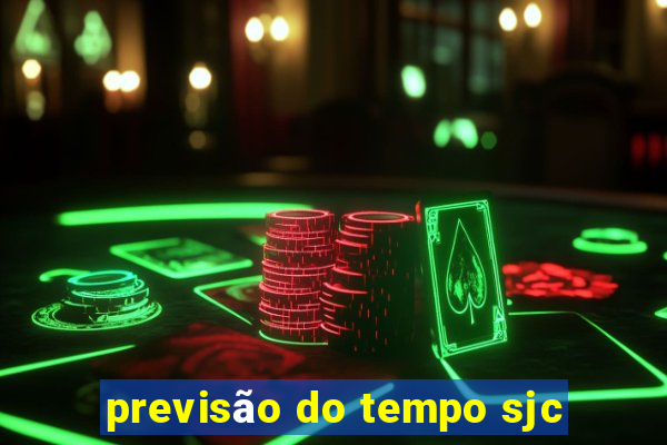 previsão do tempo sjc