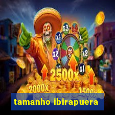 tamanho ibirapuera