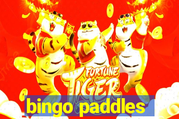 bingo paddles