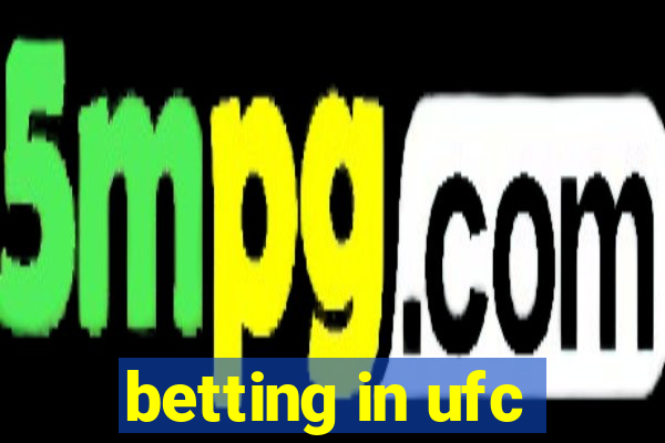 betting in ufc