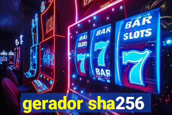 gerador sha256