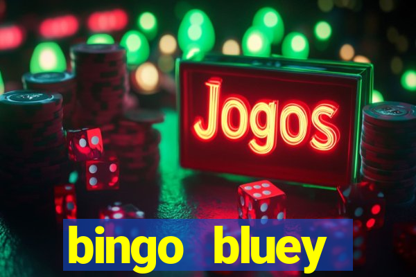 bingo bluey personajes png