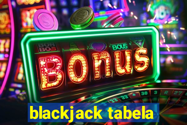 blackjack tabela