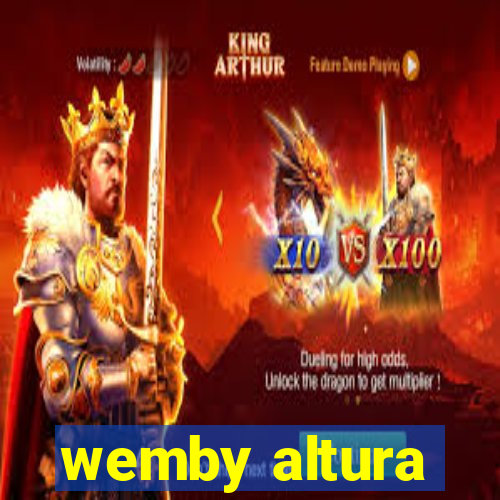 wemby altura