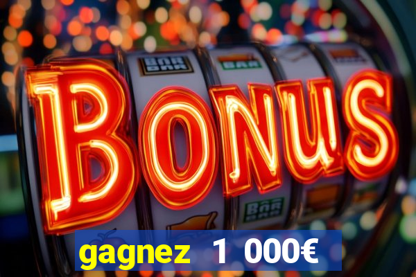 gagnez 1 000€ sur jow