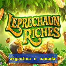 argentina e canada ao vivo