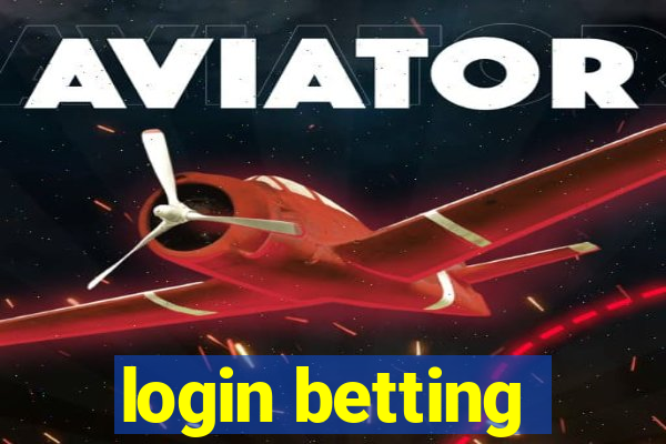 login betting