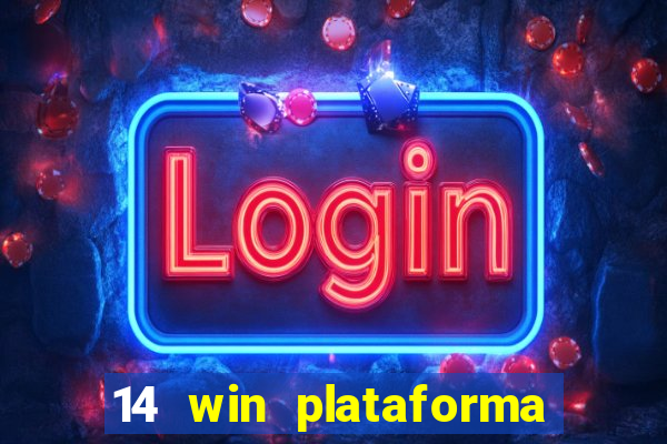 14 win plataforma de jogos