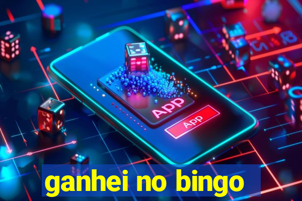 ganhei no bingo