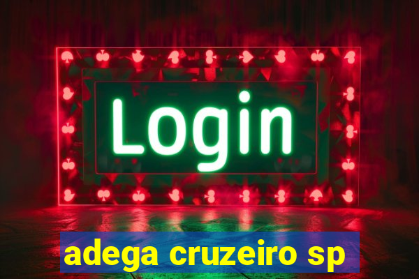 adega cruzeiro sp