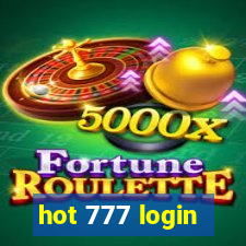 hot 777 login