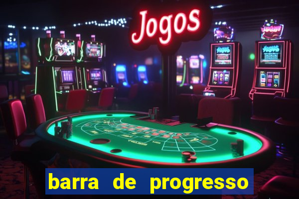 barra de progresso 99 blaze o que significa