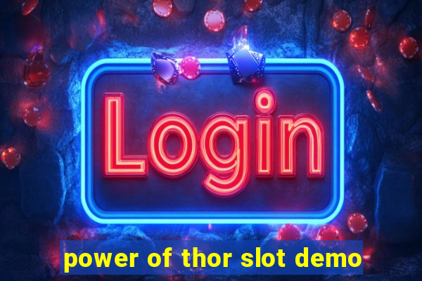 power of thor slot demo