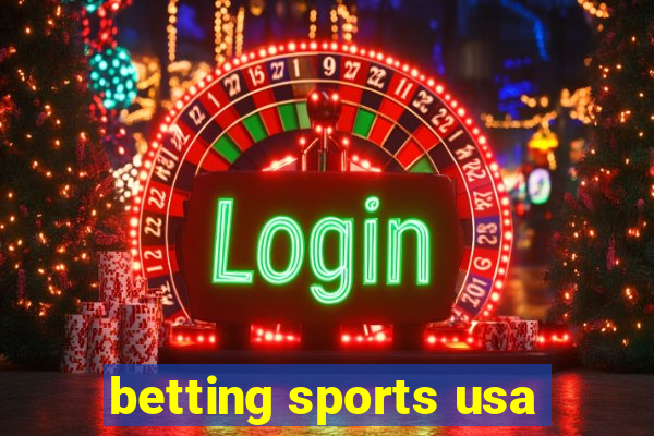 betting sports usa