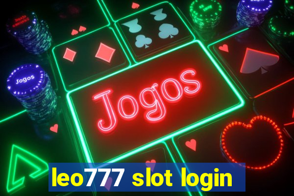 leo777 slot login