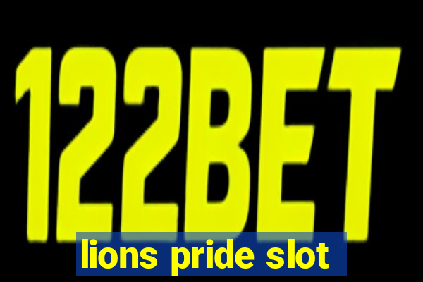 lions pride slot