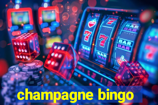 champagne bingo