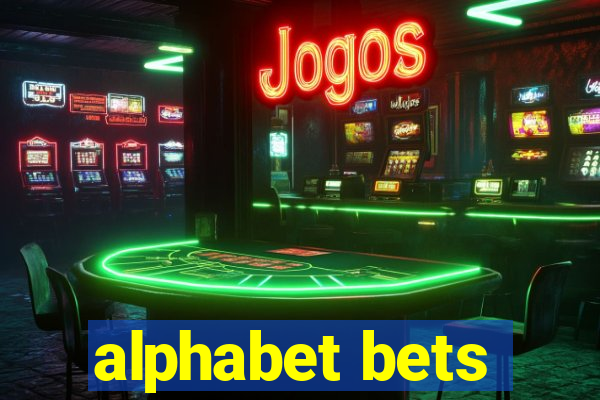 alphabet bets