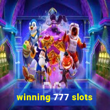 winning 777 slots