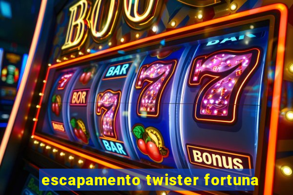 escapamento twister fortuna