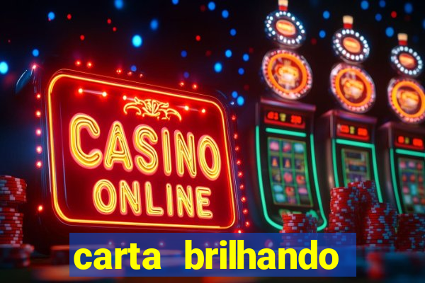 carta brilhando fortune tiger