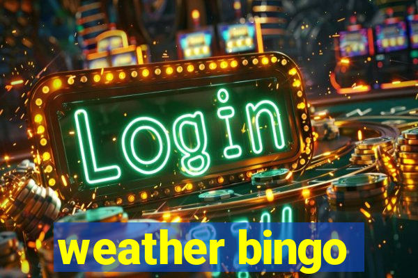 weather bingo