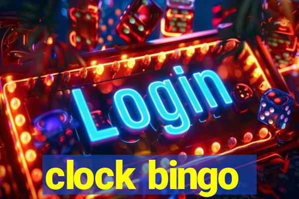 clock bingo