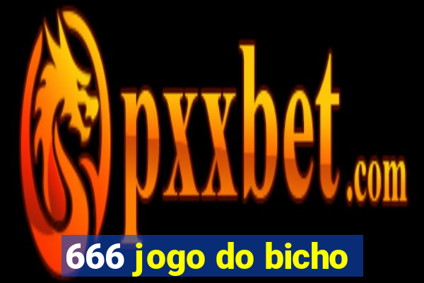 666 jogo do bicho