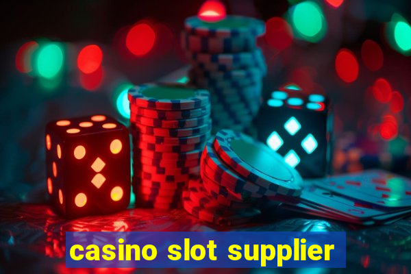 casino slot supplier