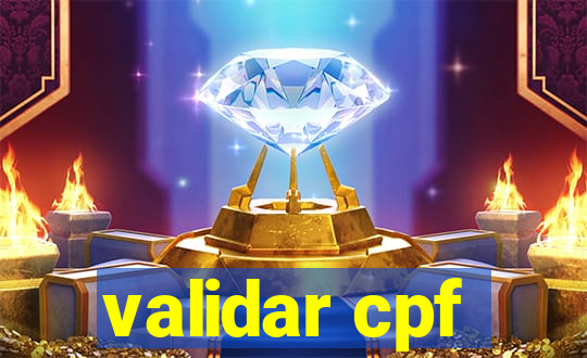 validar cpf