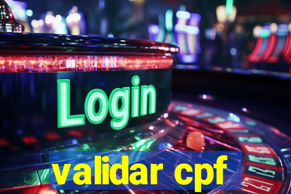 validar cpf