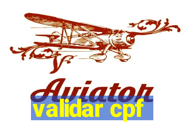 validar cpf