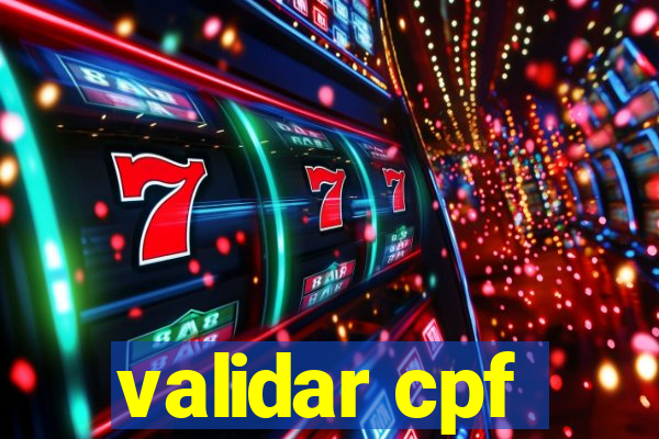 validar cpf