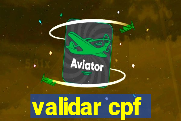 validar cpf