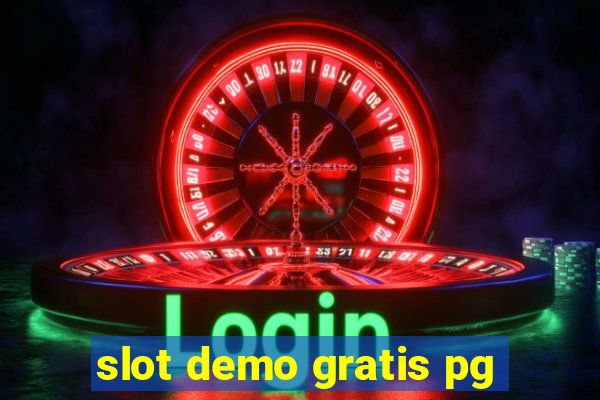 slot demo gratis pg