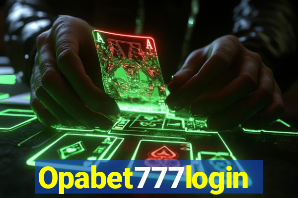 Opabet777login