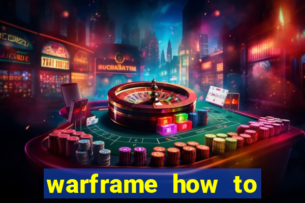 warframe how to unlock arcane slot